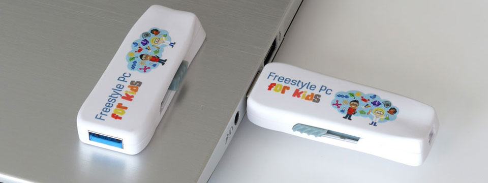 Freestyle pc for kids: pc a misura di bambino in una chiavetta usb