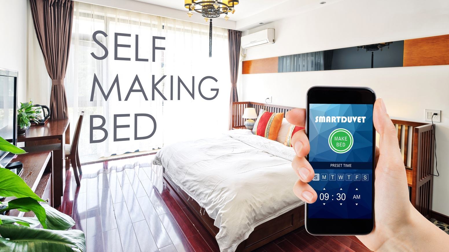 Smartduvet: a fare il letto ci pensa lo smartphone!