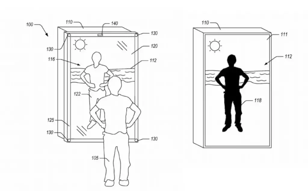 Amazon brevetta uno specchio 2. 0 che funziona come un camerino virtuale