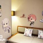 Una stanza d'hotel completamente dedicata a re:zero?