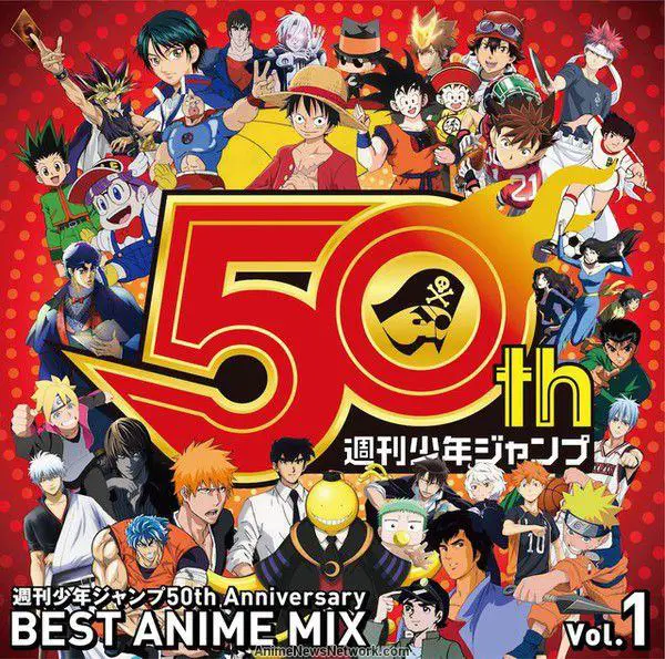 Shonen Jump Festeggia Il Suo 50 Anniversario