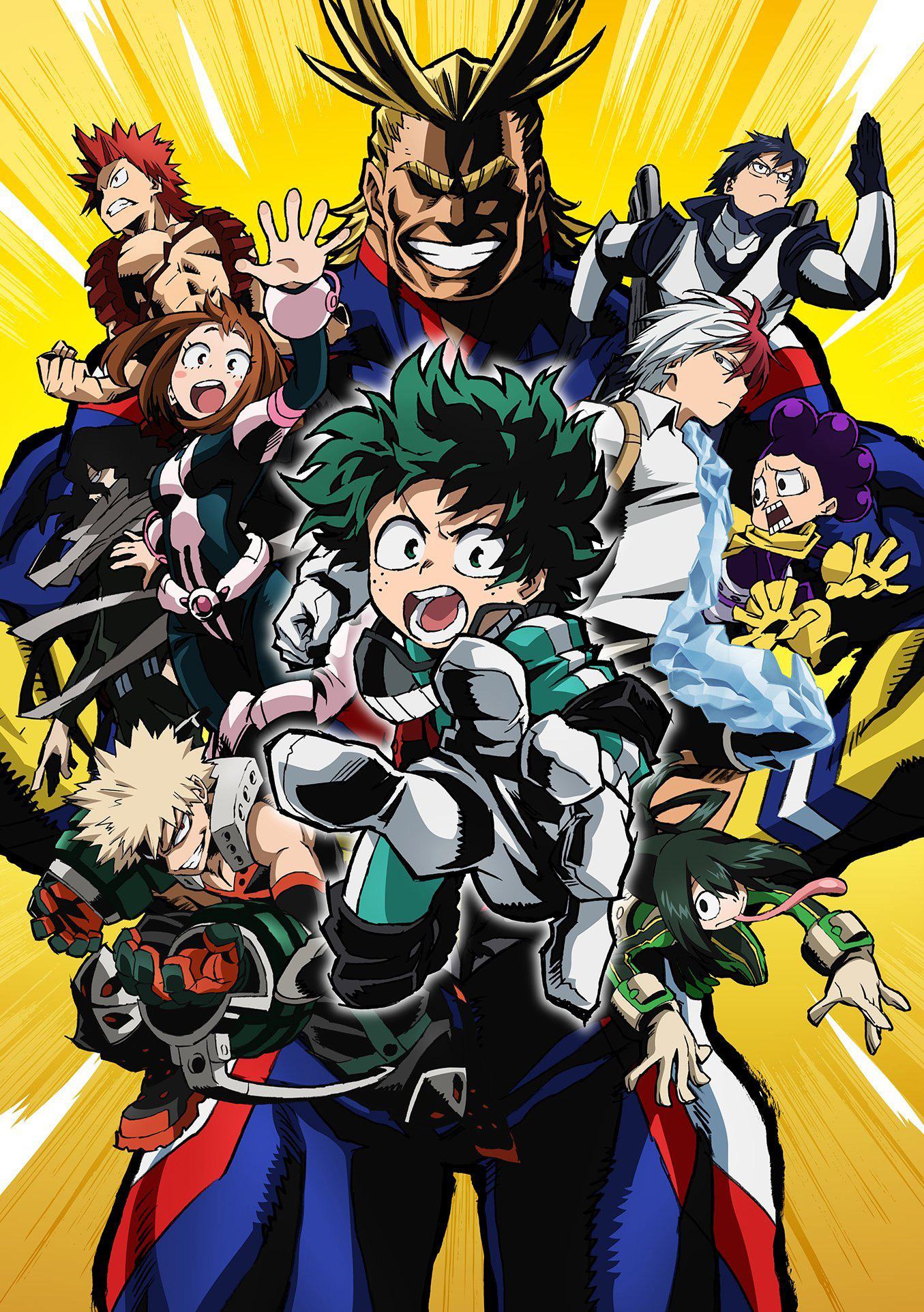 My hero academia: rivelati due nuovi personaggi della terza stagione