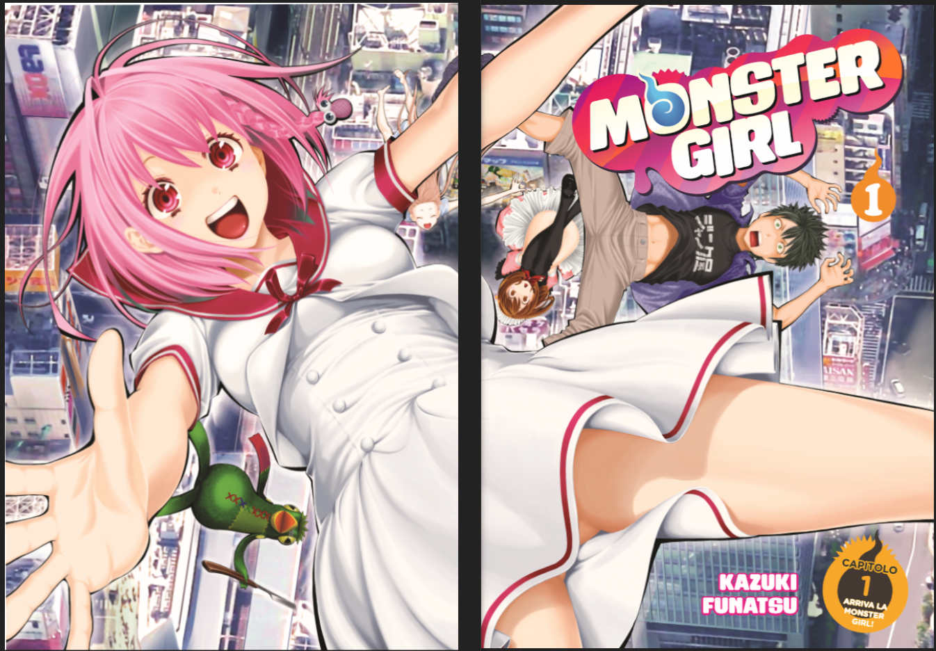 Monster girl, recensione, manga, J-POP