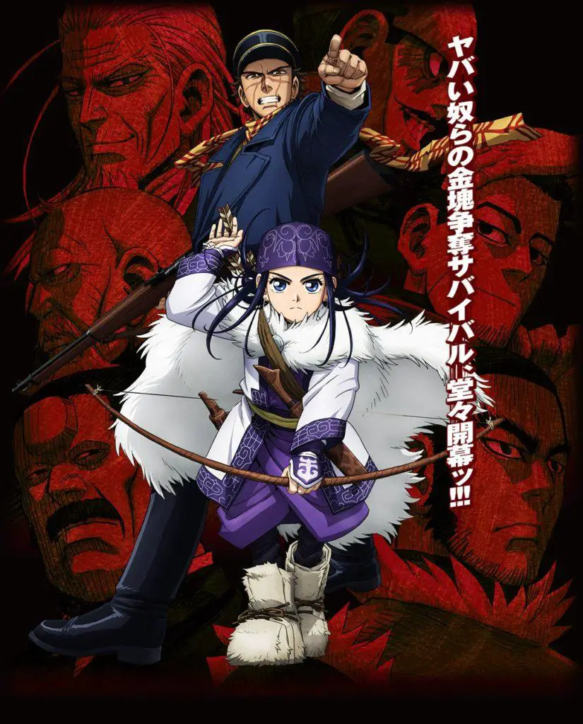 Golden kamuy: rivelata ending per la stagione 2