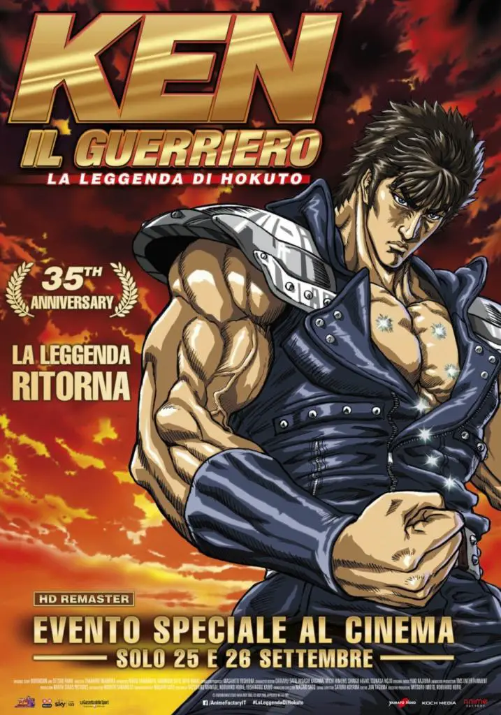 Ken il guerriero - la leggenda di hokuto al cinema