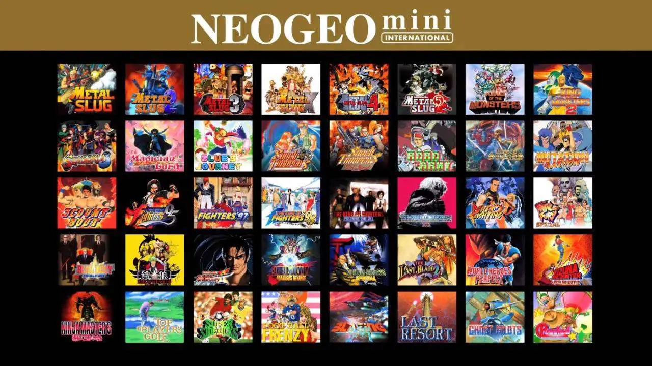 Neo geo mini christmas limited edition