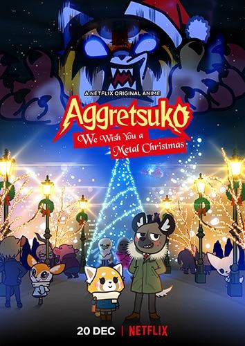 Aggretsuko, wewish you a metal christmas