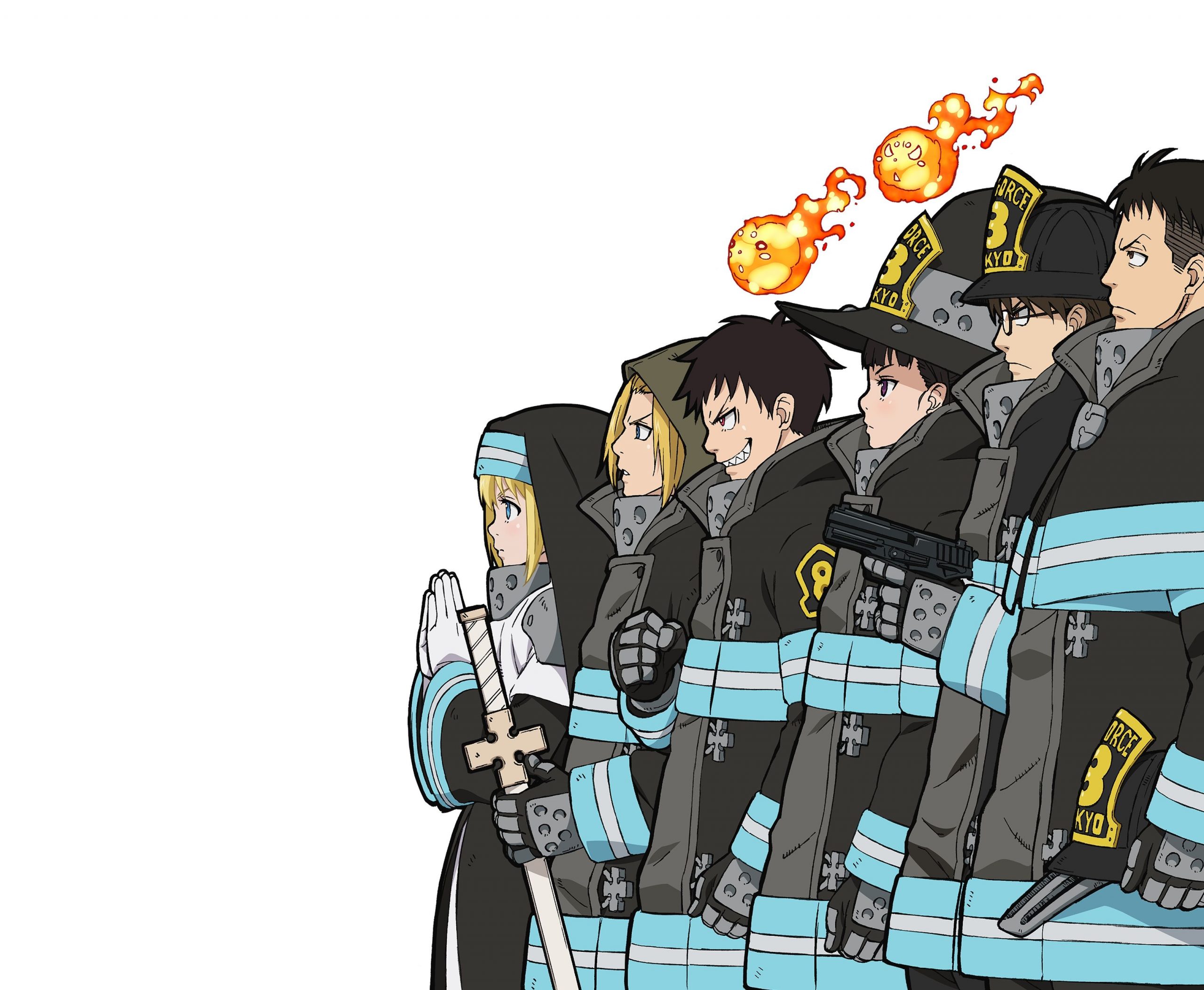 fire force manga anime