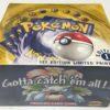 All'asta un booster box pokemon sigillato del 1999