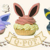 Nuovi e deliziosi charm a forma di cupcake eevee creati da q-pot