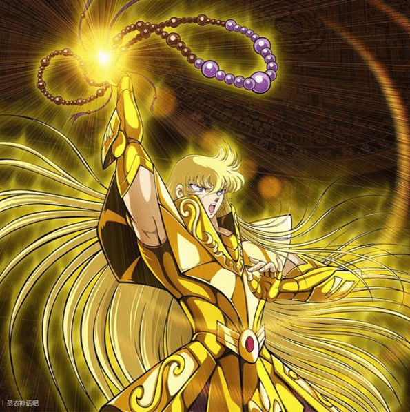 Shaka in saint seiya soul of gold