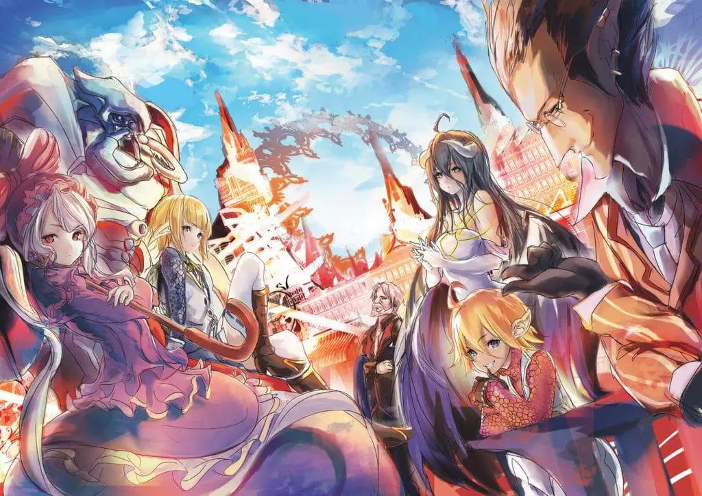 La serie di Light Novel Overlord finirà con il 17 volume