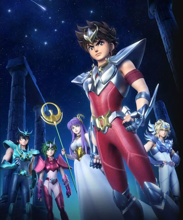 Netflix e Saint Seiya ecco il poster ufficiale della nuova serie