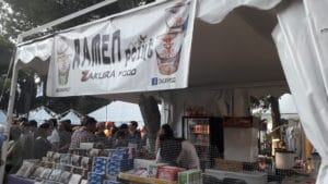 Immagine Stand cibo giapponese al Rimini Comix 