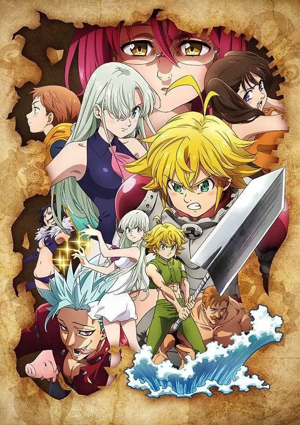 The Seven Deadly Sins Nanatsu no Taizai: Wrath of the Gods