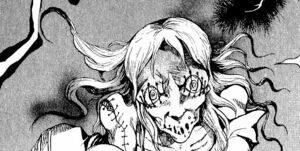 Immagine dello spettro nel manga Nurarihyon no Mago