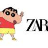 Shin-chan e zara in una collaborazione per abbigliamento femminile