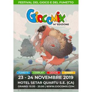 Blackbanshee ospite al giocomix di cagliari il 23/24 novembre 2019