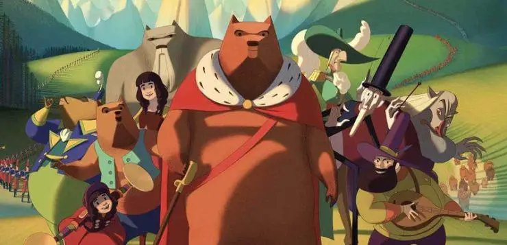 Locandina del film animato La famosa invasione degli orsi in Sicilia