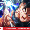 Top 5 migliori trasformazioni negli anime