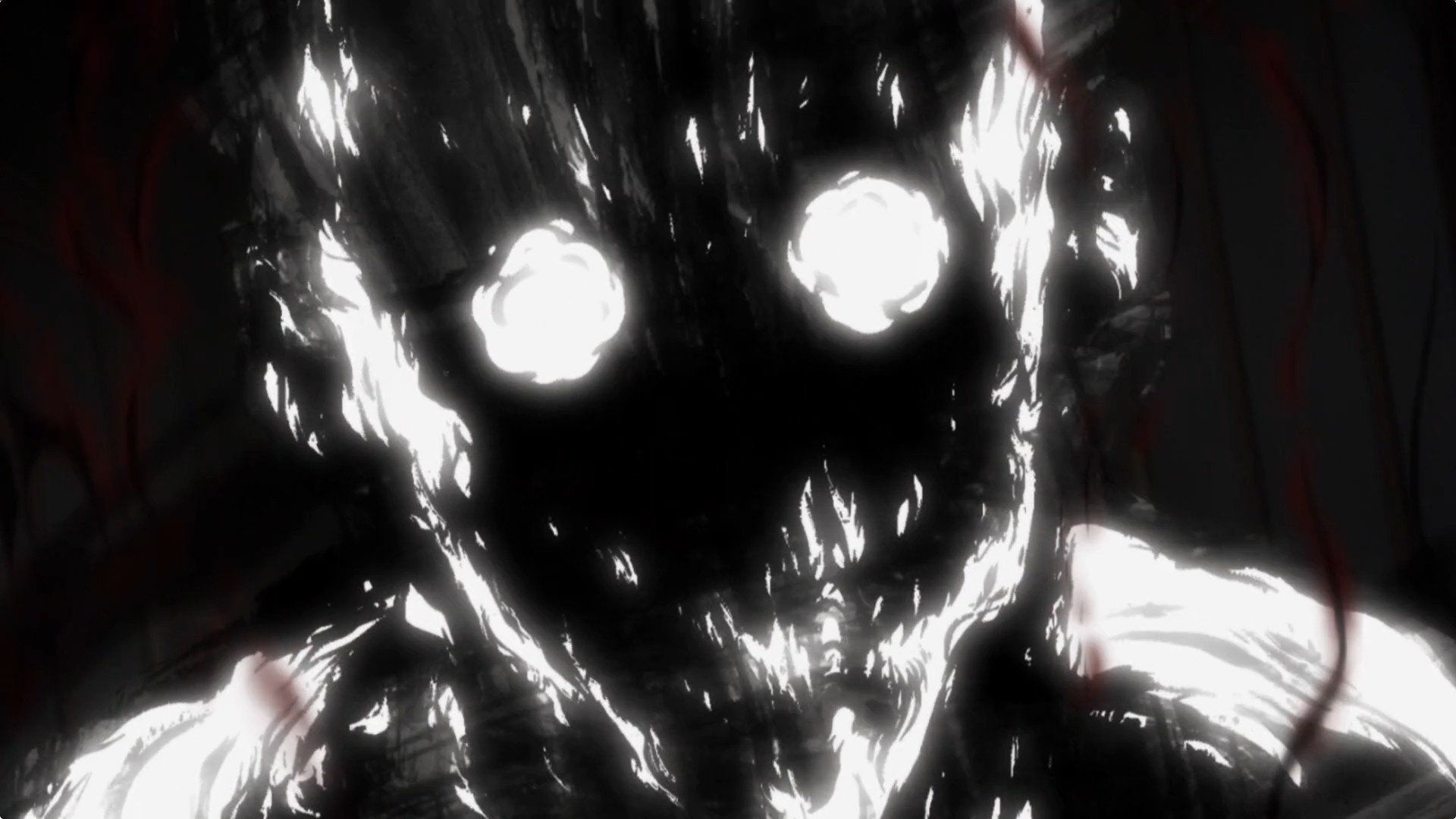 Gon durante lo scontro con neferpitou in hunter x hunter
