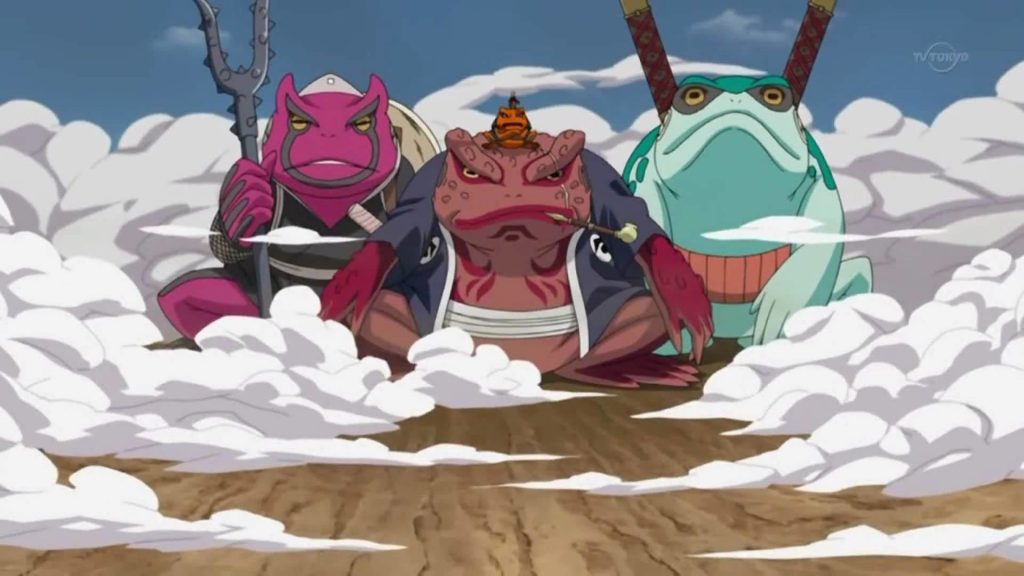 Naruto shippuden durante la quarta grande guerra ninja
