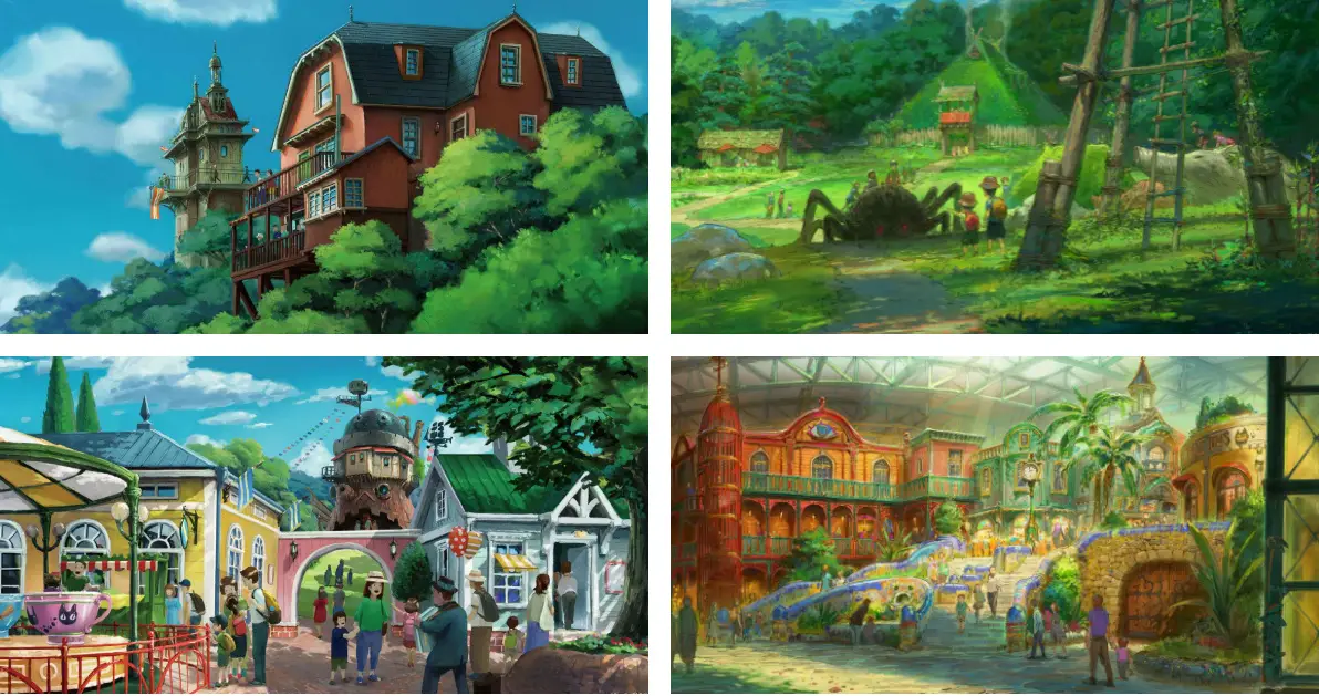 Studio ghibli parco a tema apertura