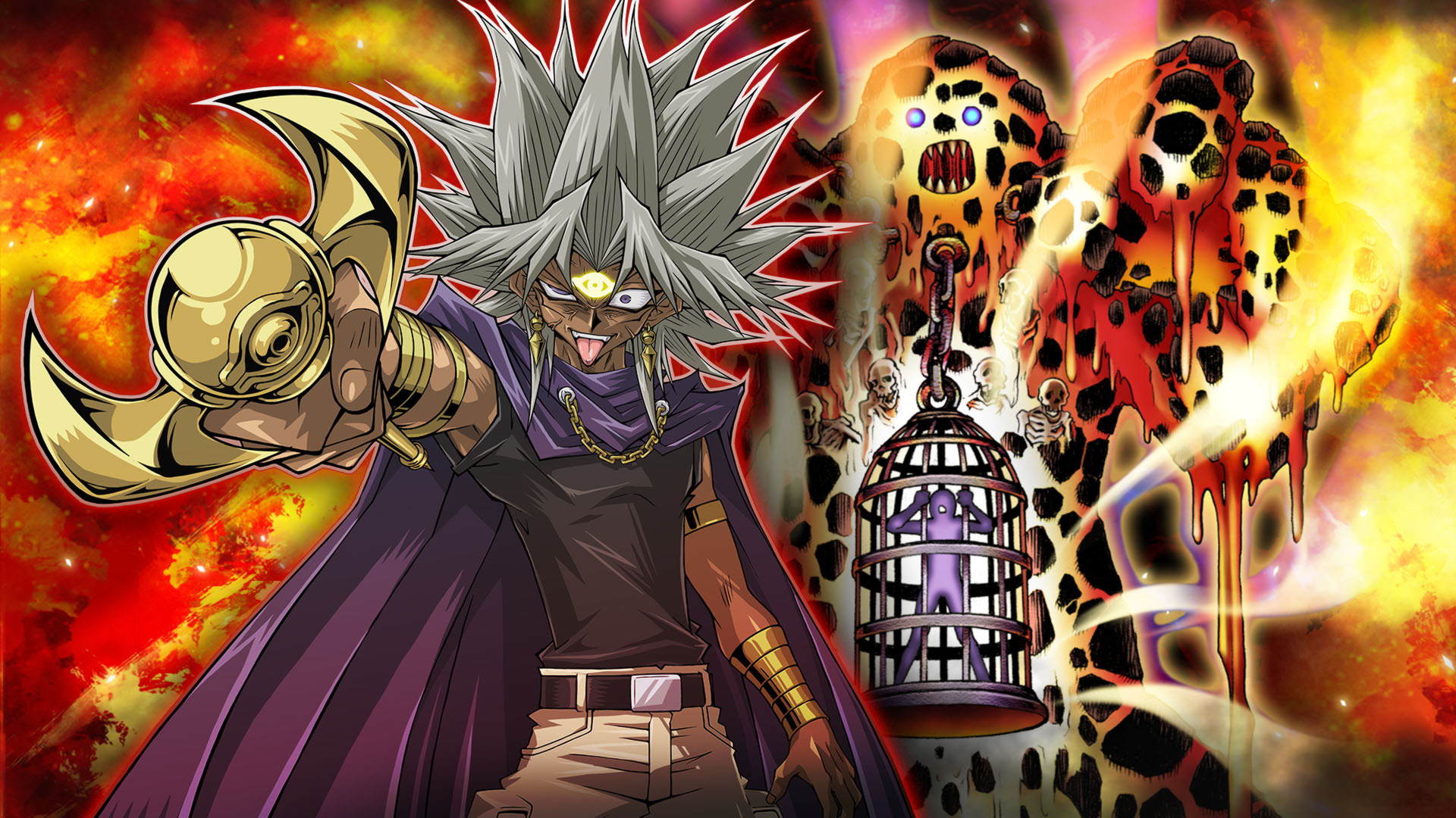 Marik in yu-gi-oh! Duel monsters