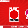 Uscite settimanali dal 23 marzo al 29 marzo