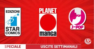 Uscite settimanali manga dal 20 al 26 luglio