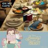 Oh my cafe, per un periodo limitato la caffetteria della bella e la bestia