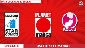 Le uscite settimanali manga dal 6 al 12 luglio