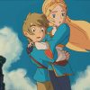 Zelda e lo studio ghibli in un poster Zelda e lo studio ghibli in un poster