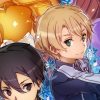 Eugeo e kirito uniti in una collana
