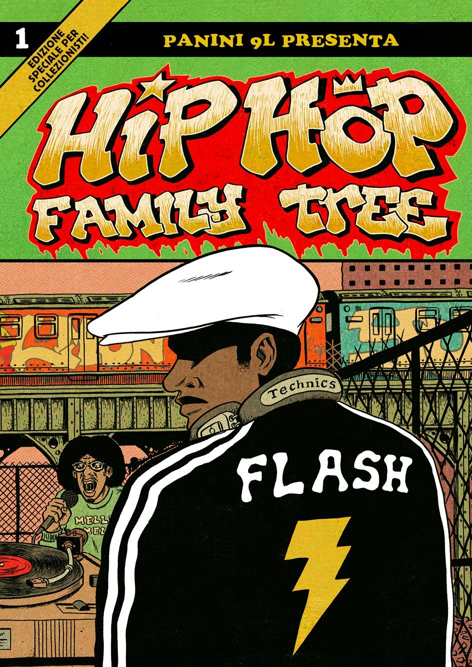 Hip Hop Family Tree di Ed Piskor, cover numero 1