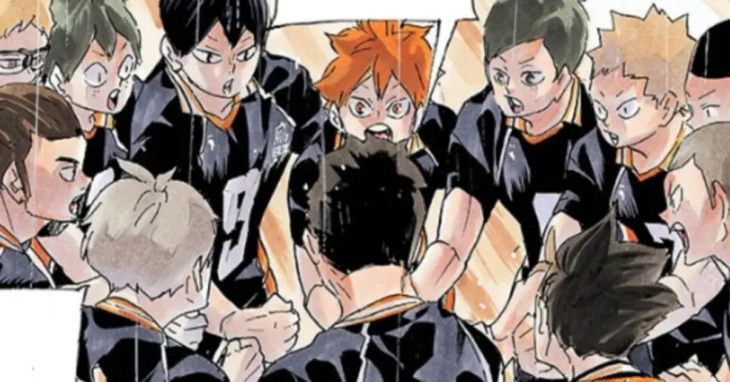 Haikyuu manga