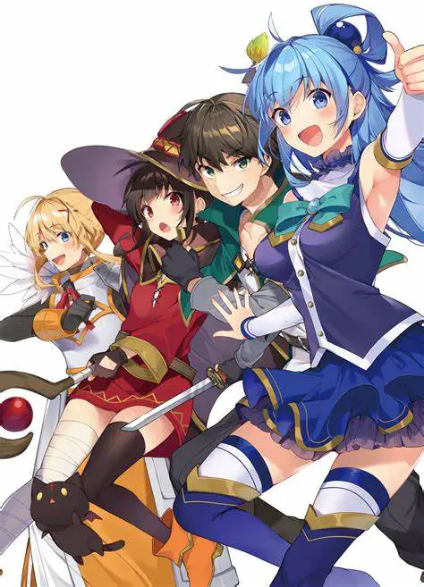 Konosuba disponibile su ani-one