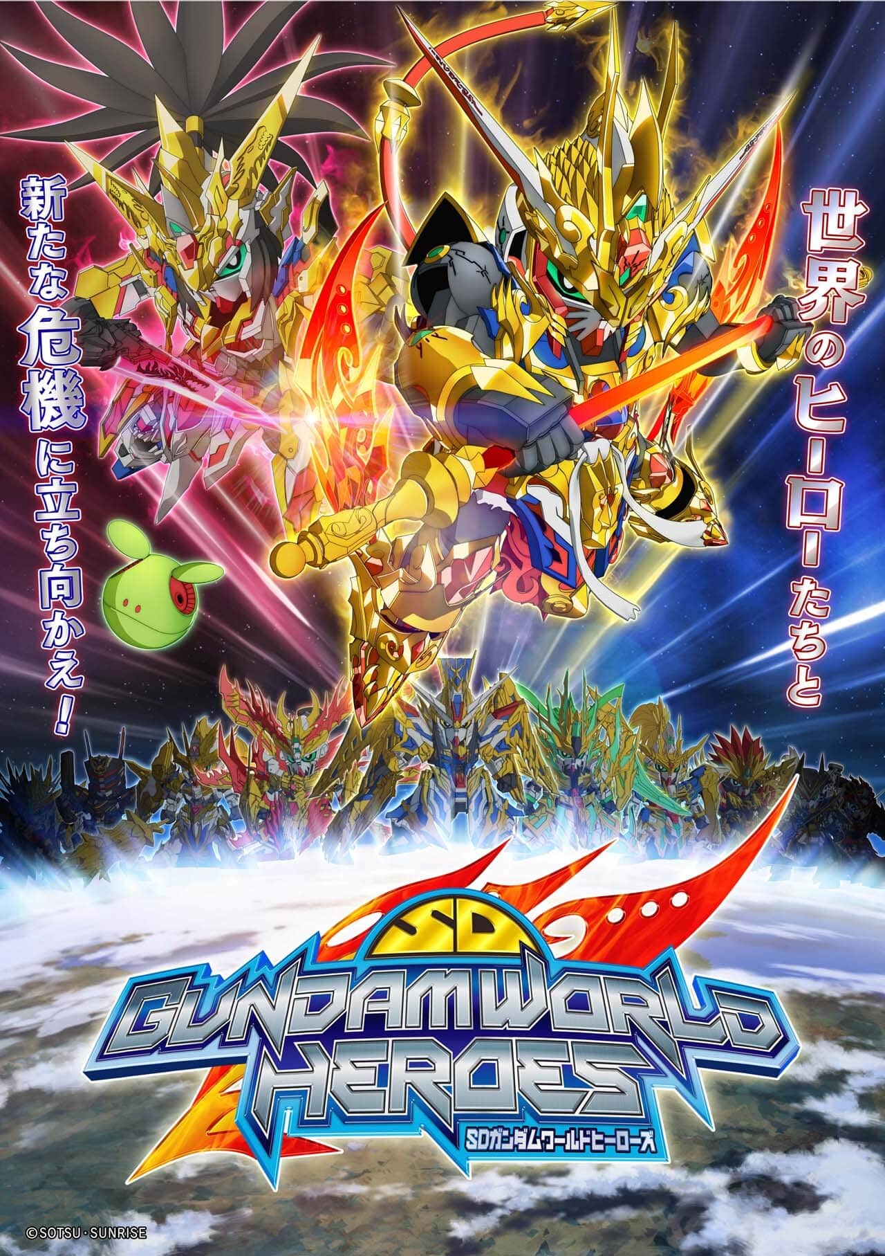 Novità sull'anime sd gundam world heroes