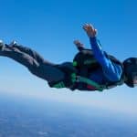 Lo staff di evangelion si dà allo skydiving