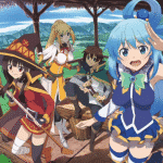 Annunciato nuovo anime per konosuba