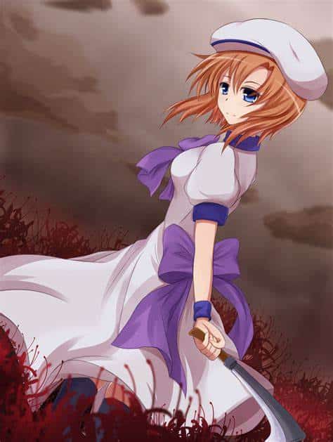 Una mannaia soffice da higurashi