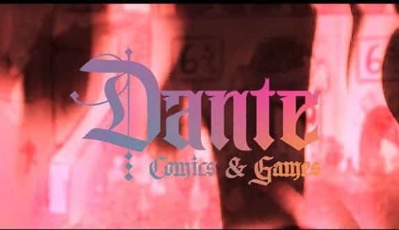 Dante Comics & Games logo su kickstarter