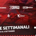 Uscite settimanali dal 30 agosto al 5 settembre