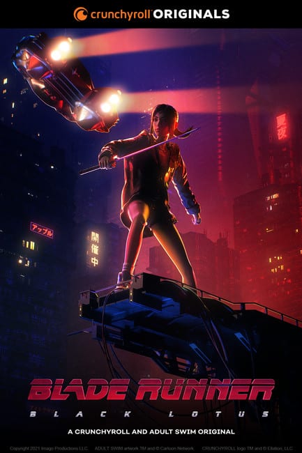 Blade runner: black lotus, nuove informazioni sull'anime