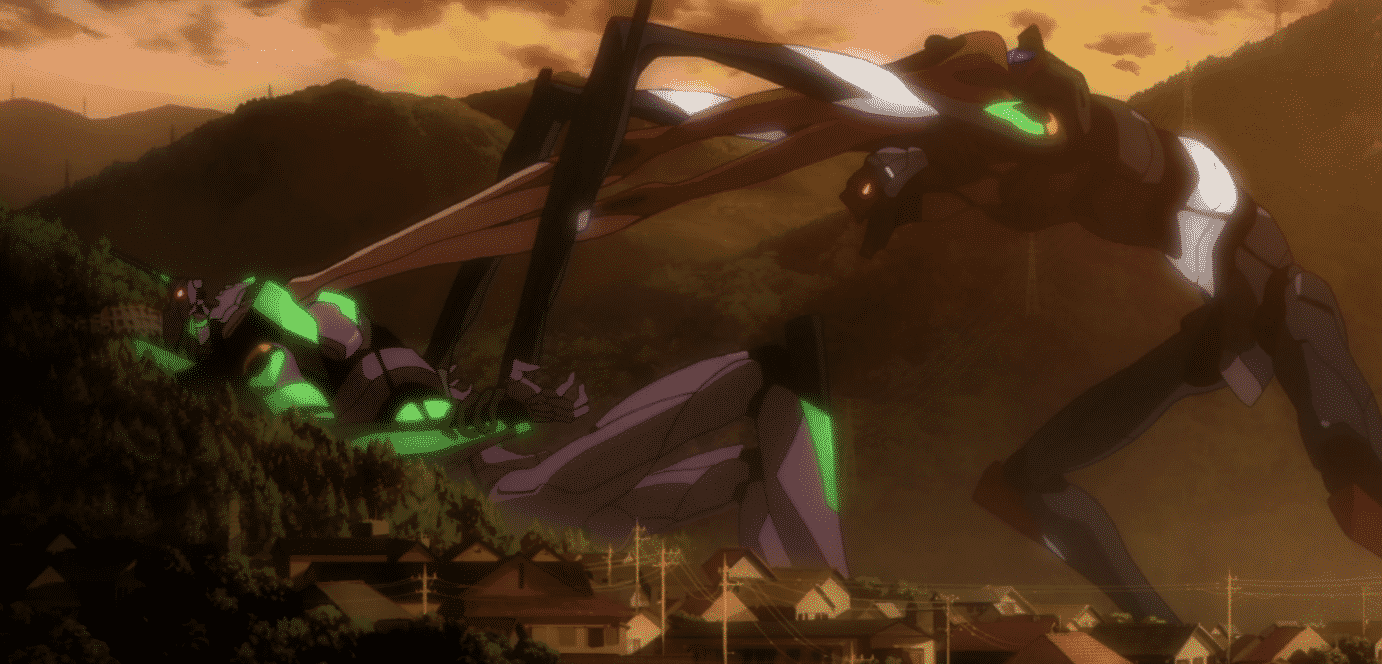 Evangelion rebuild eva 01 ed eva 03