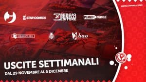 Uscite settimanali dal 29 novembre al 4 dicembre