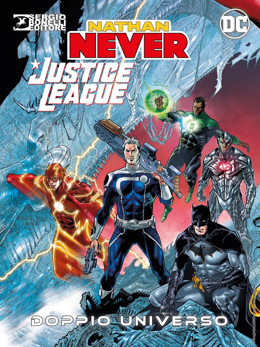 Nathan Never Justice League Doppio Universo 1