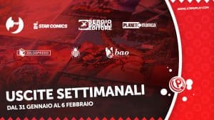 Uscite settimanali dal 31 gennaio al 6 febbraio