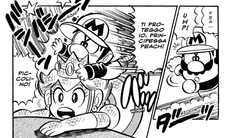 Super mario mangamania