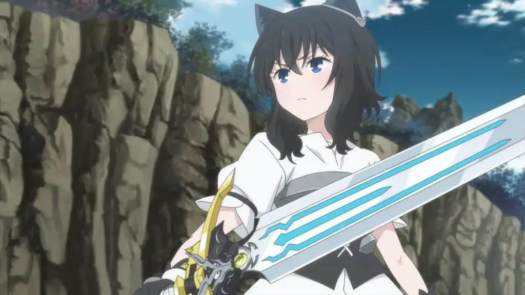 reincarnated as a sword anime fantasy